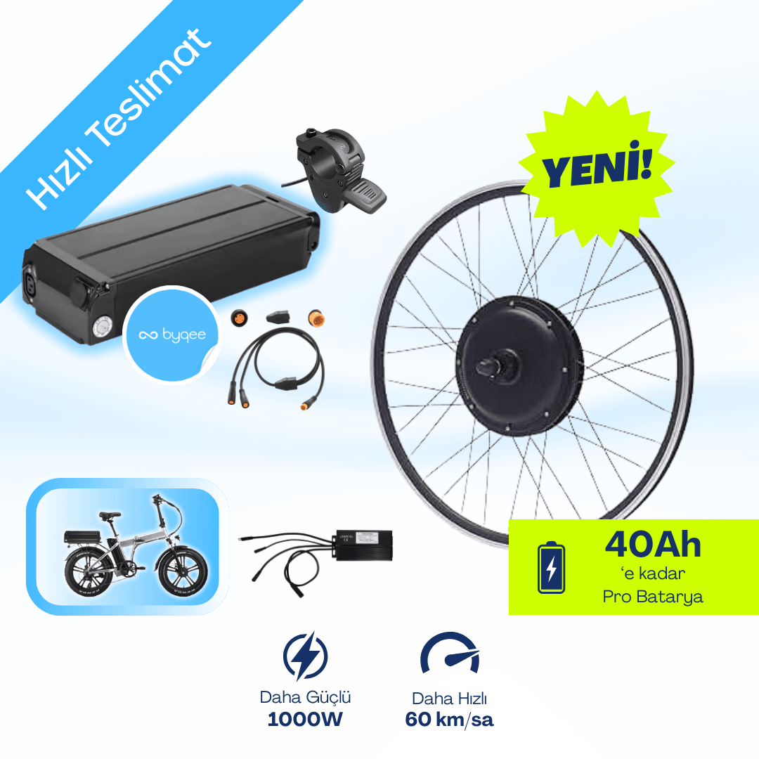 Byqee | XP25 Pro - 1000W : Yüksek Güçlü Dönüşüm Kiti
