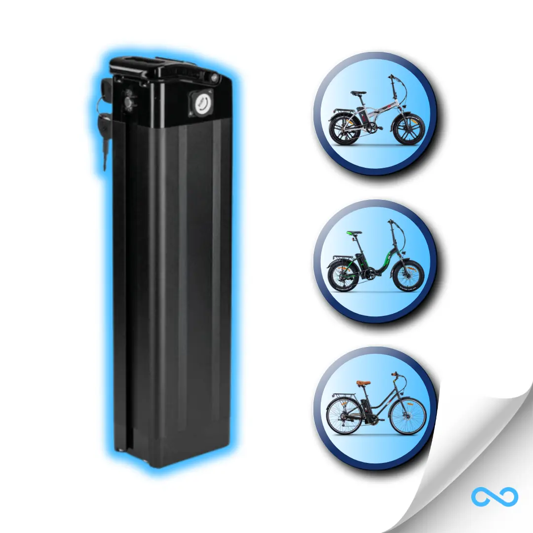 Cyco Aldi Electric Bike Battery E-Bike Battery Byqee Silverfish