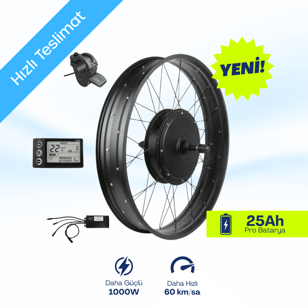 Byqee | 1000W E-Bike Yükseltme Kiti