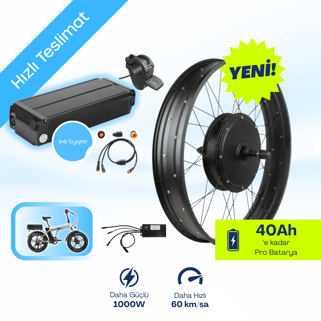 Byqee | XP25 Pro - 1000W : Yüksek Güçlü Dönüşüm Kiti
