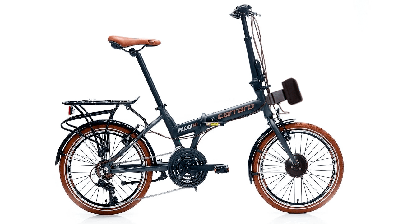 Carraro Flexi 121 + Byqee F23 Katlanır Elektrikli Bisiklet