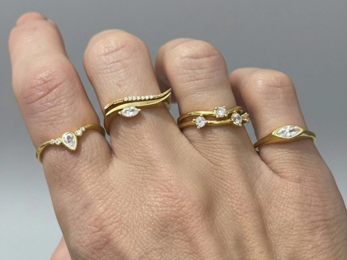 Slyvia İkili Yüzükler