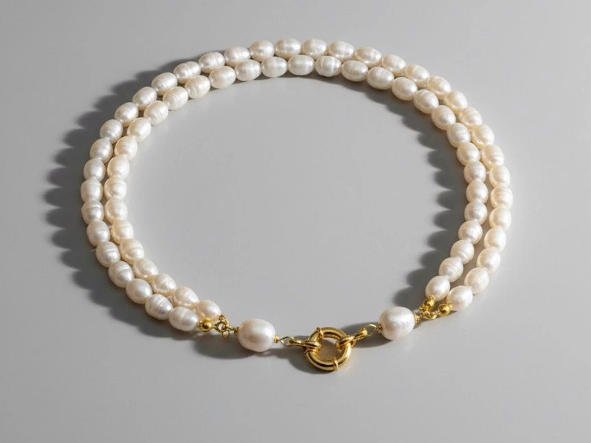 Özel Üretim - İkili İnci Kolye