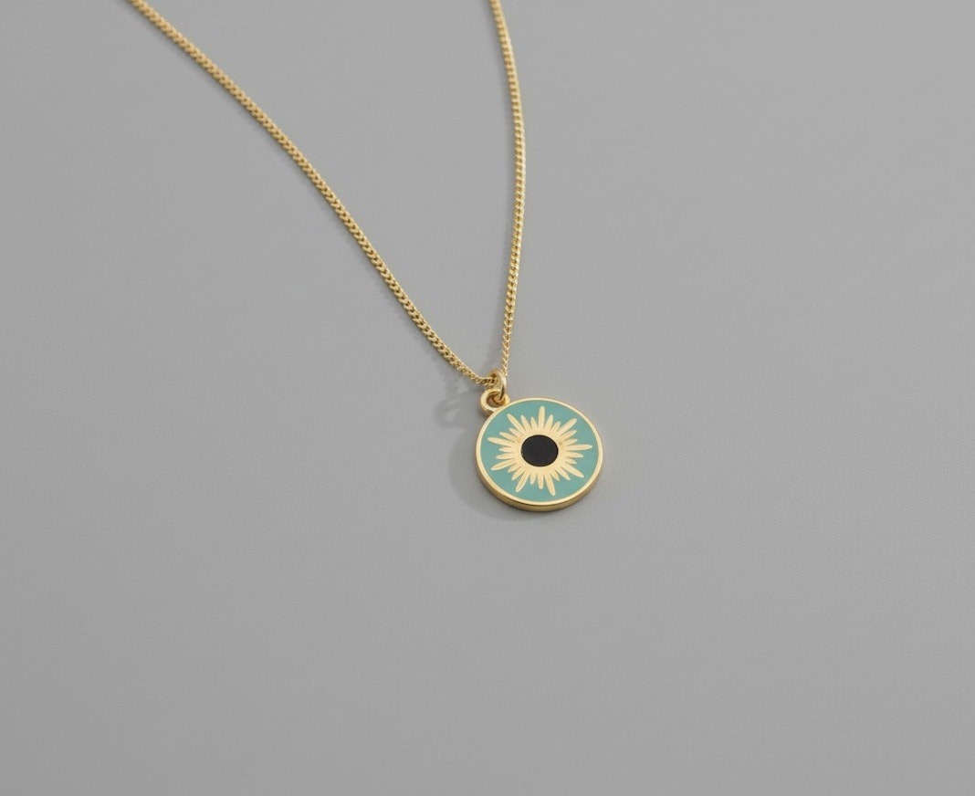 Eye Turquoise Necklace