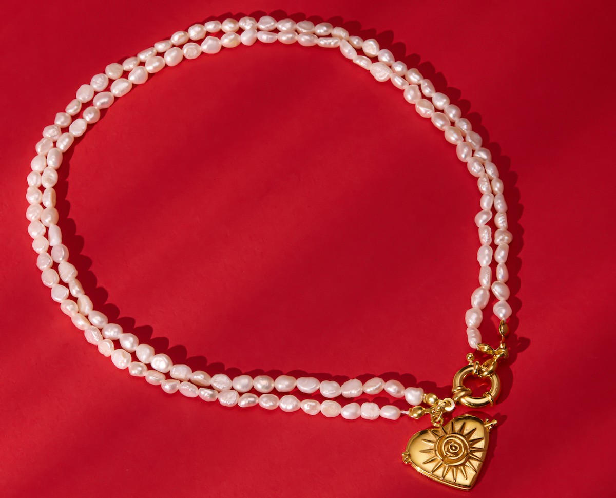 Rose İnci Kolye