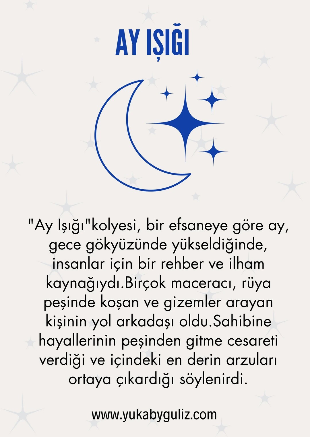 Ay Işığı Kolye