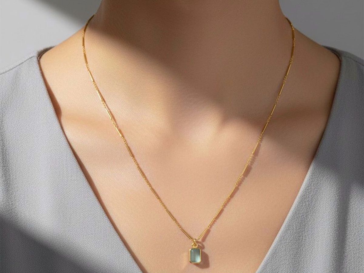 Yeşim Taşlı Kolye