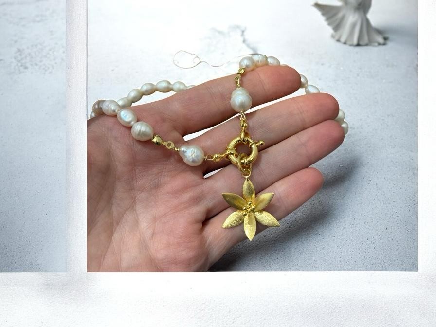 Daffodil İnci Kolye
