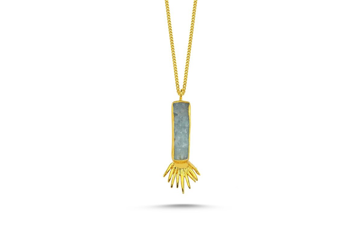 Tiny Kyanite Necklace