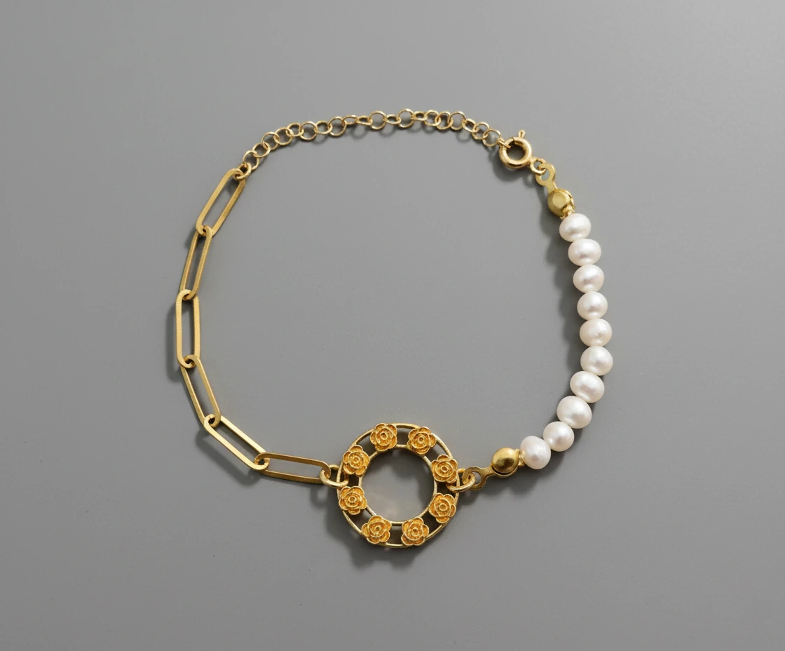 Hibiscus İnci Bileklik