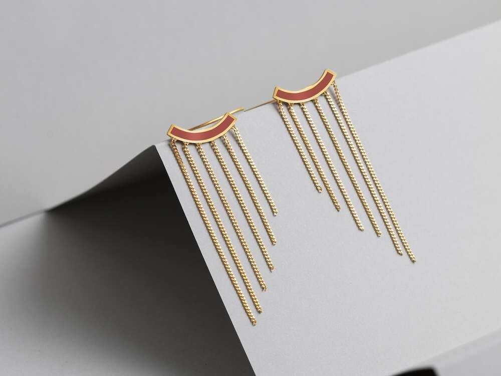 Segmental Earrings