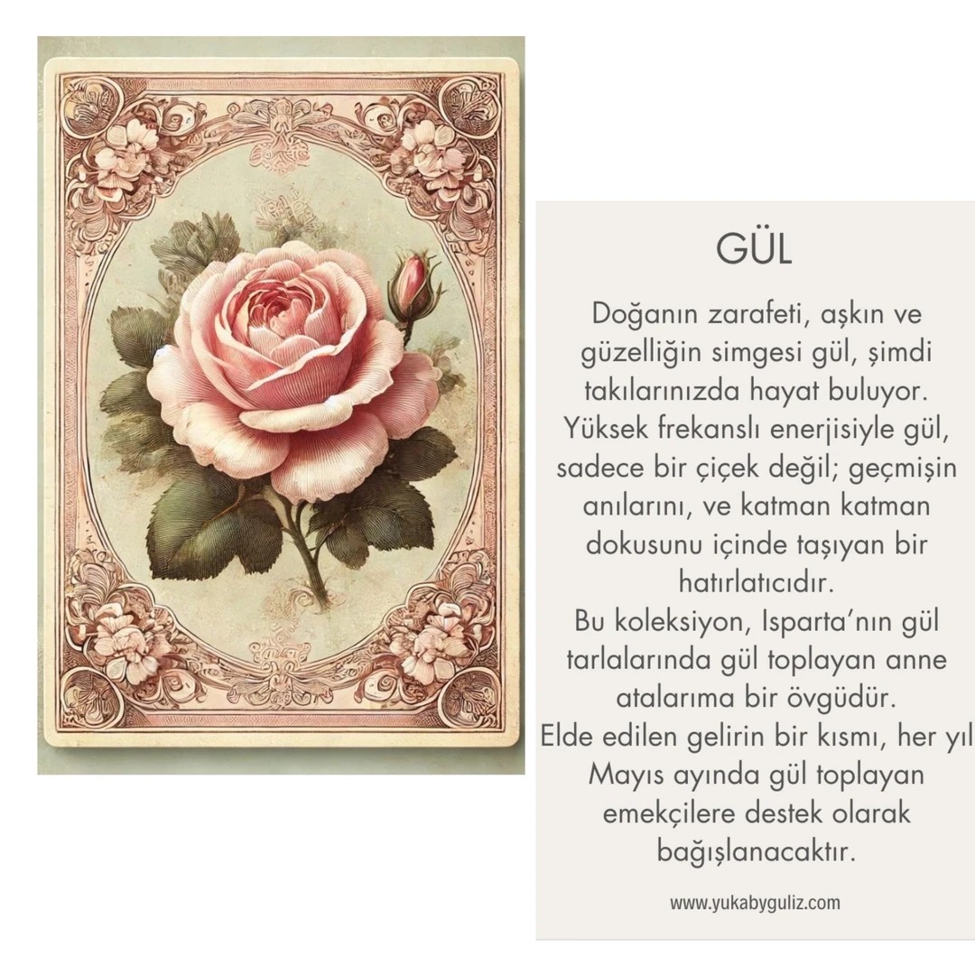 Rose İnci Kolye