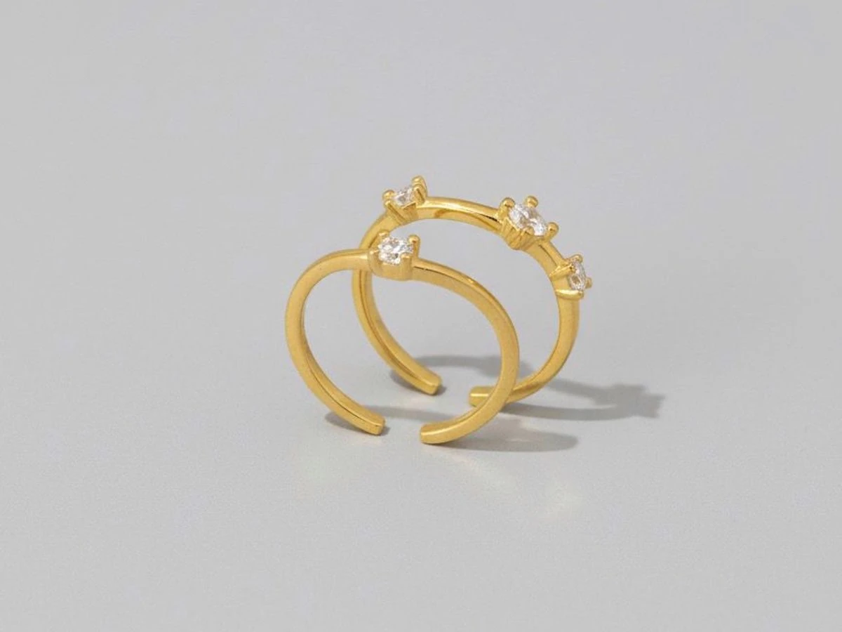 Slyvia İkili Yüzükler