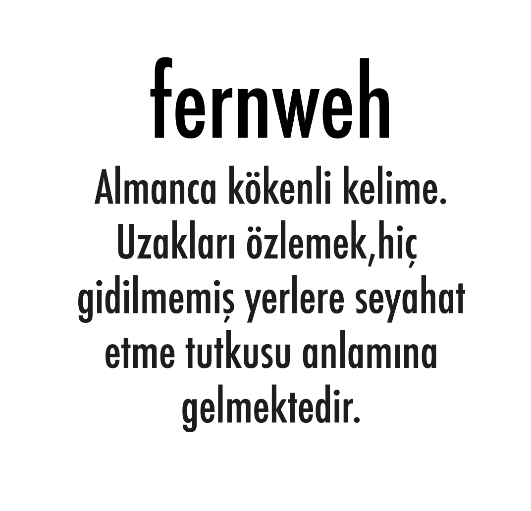 Fernweh Kare Kolye