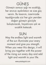 Sun & Rose İkili Kolye