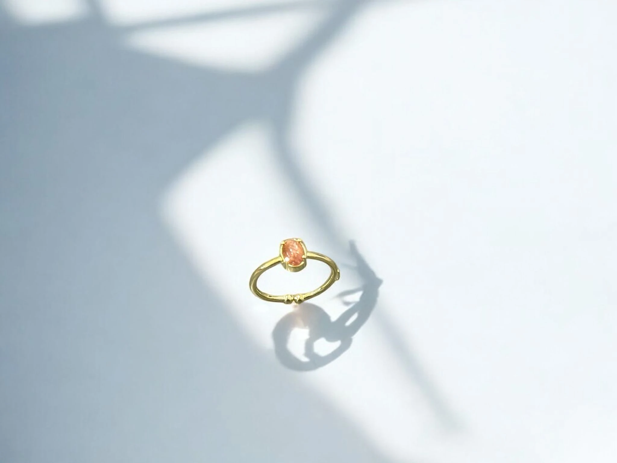 Pembe Turmalin Mini Yüzük