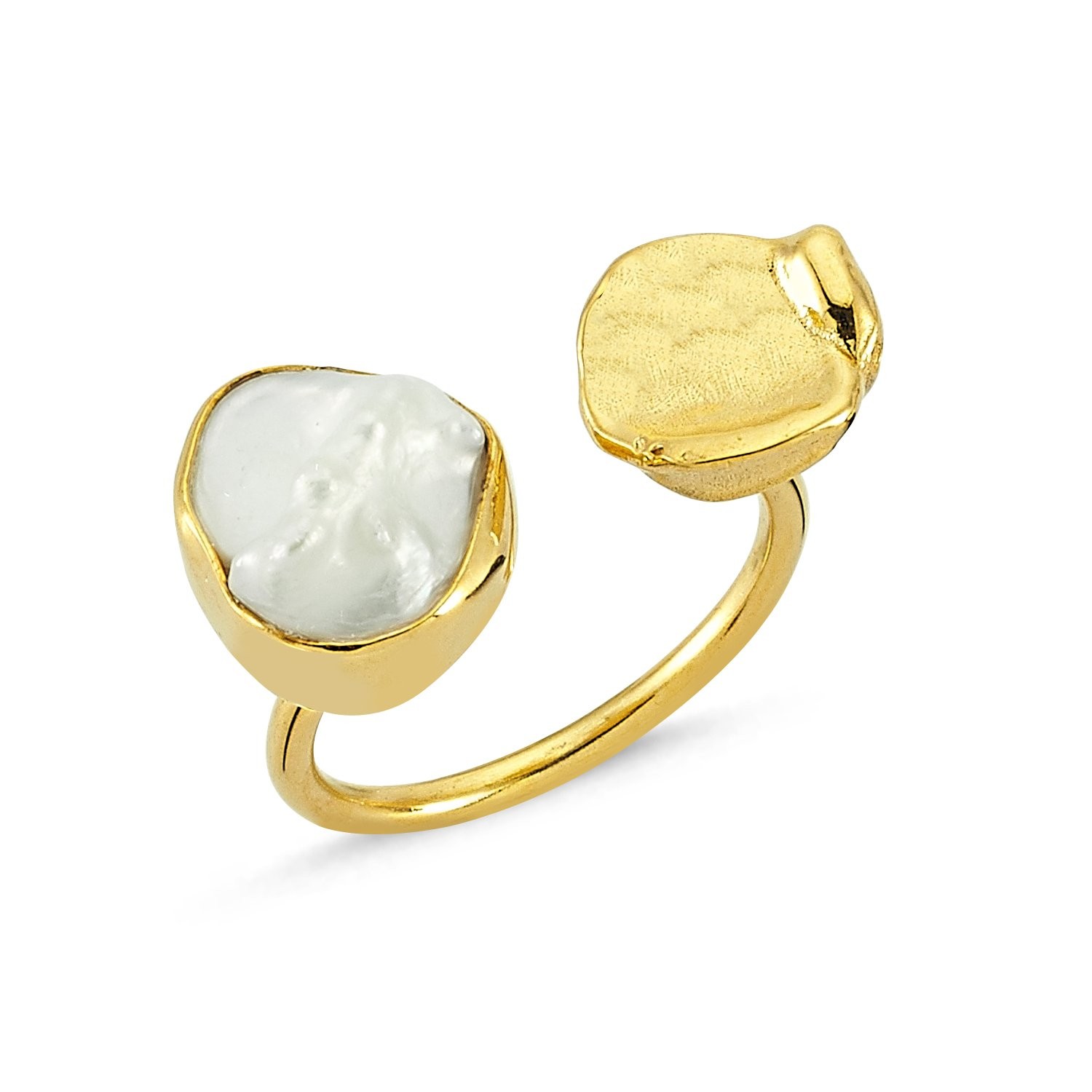 Trace Pearl Ring