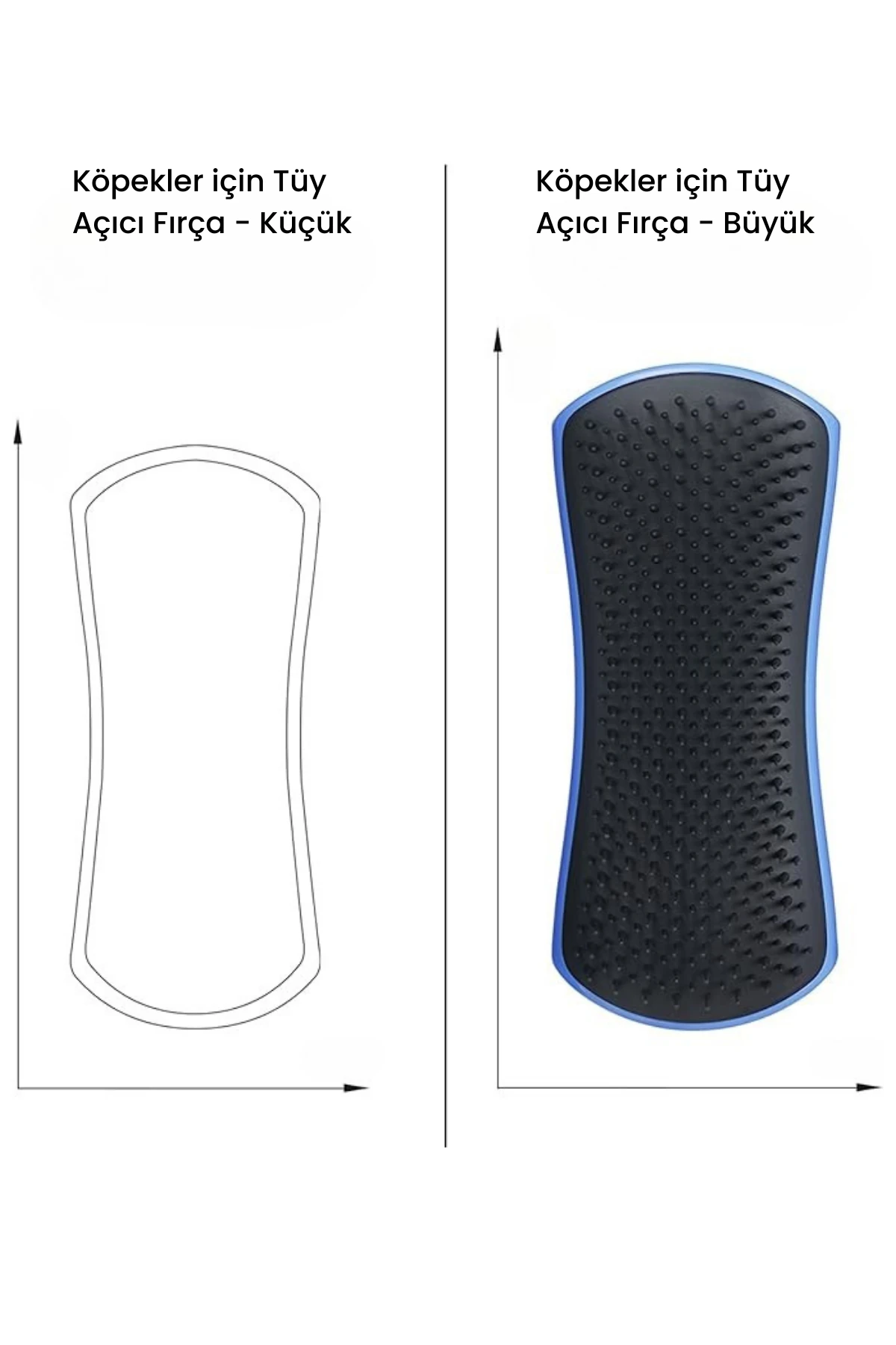 Pet Teezer - Detangling - Blue / Grey