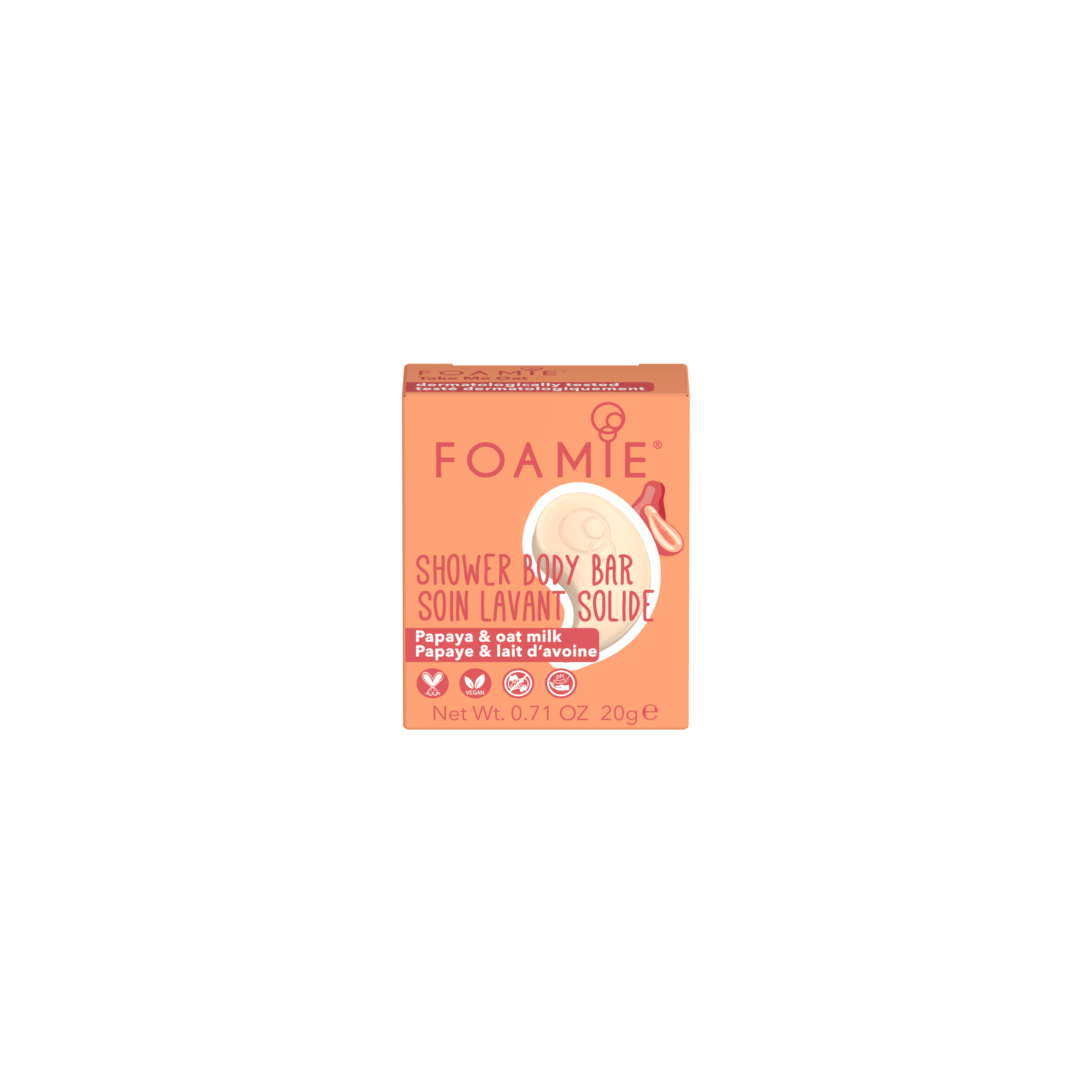 Travel Size - Foamie Body Bar Oat to Be Smooth