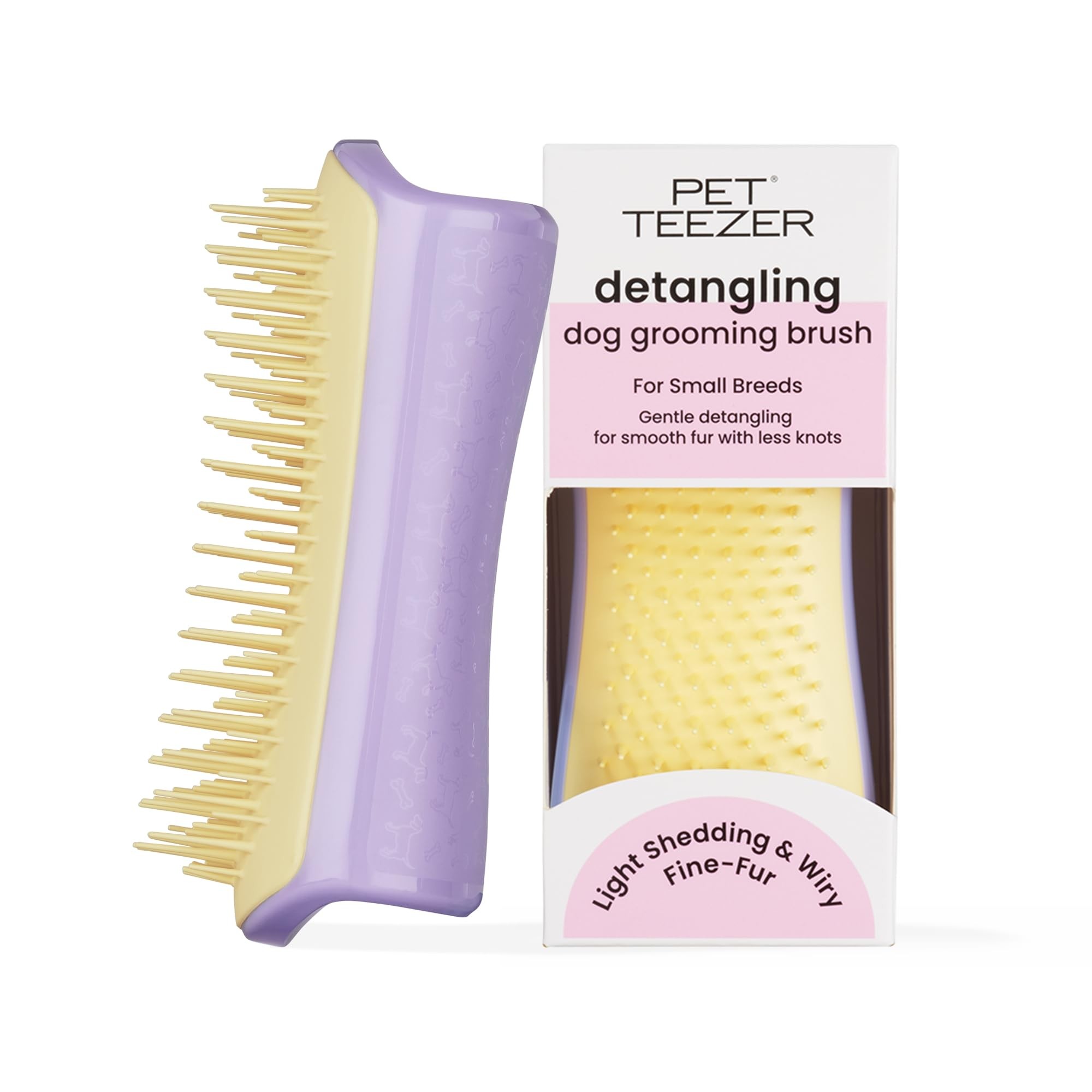 Pet Teezer Small Detangling - Lilac / Yellow