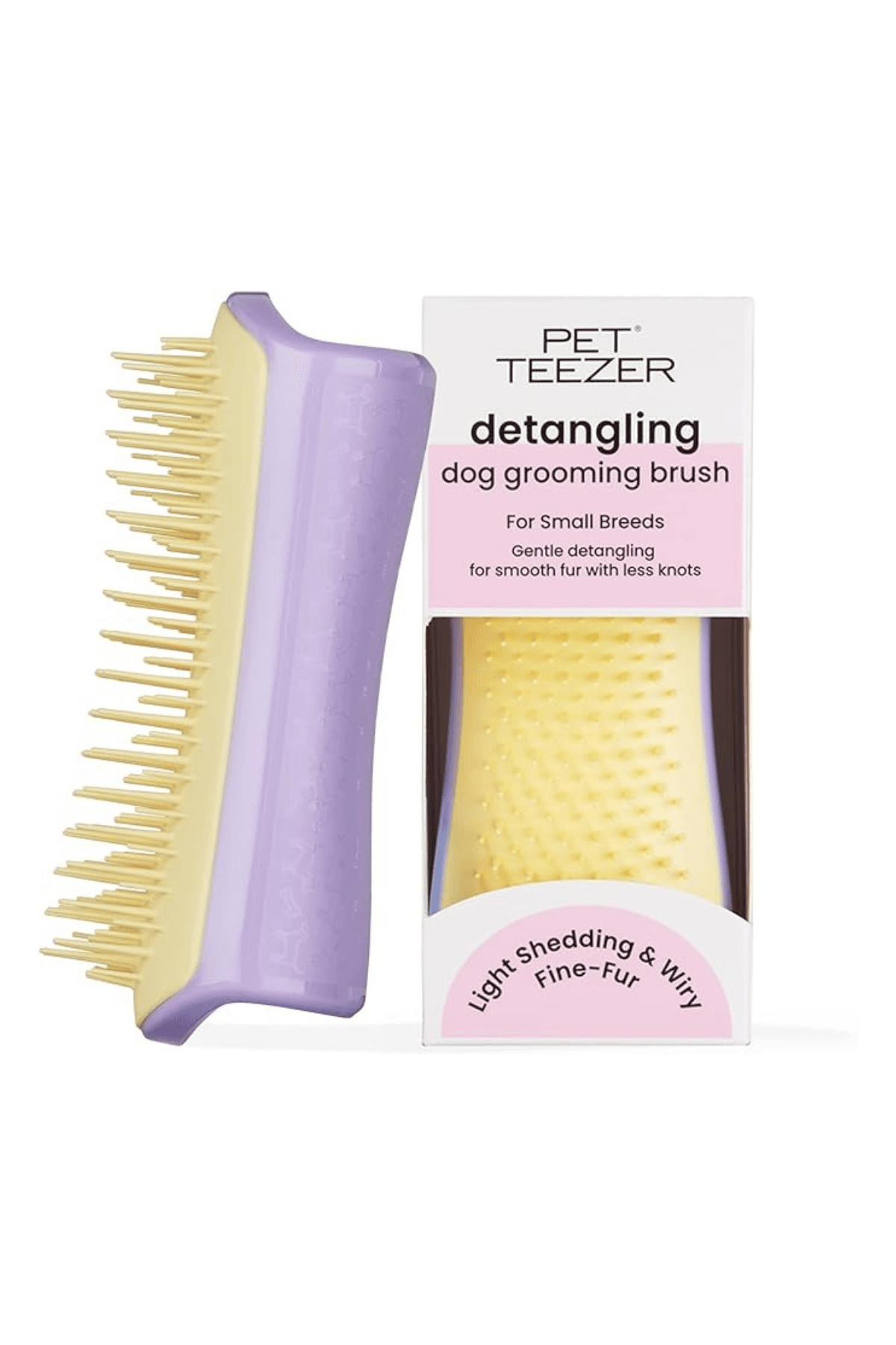 Pet Teezer Small Detangling - Lilac / Yellow
