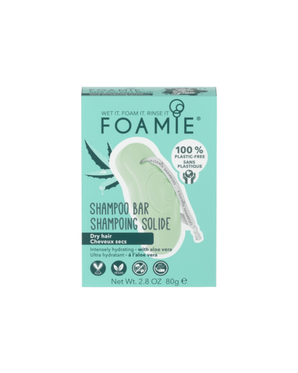 Foamie Conditioner Bar Aloe You Vera Much