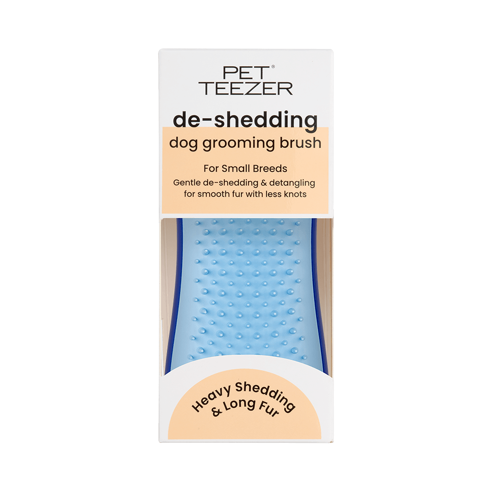 Pet Teezer - Deshedding Small - Blue / Light Blue
