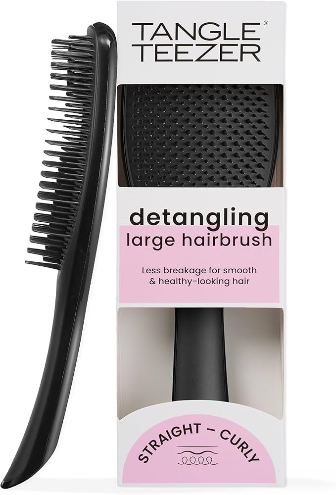 The Large Wet Detangler - Black