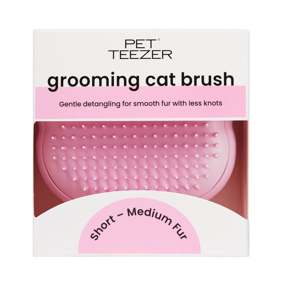 Pet Teezer - Cat Brush - Millennial Pink