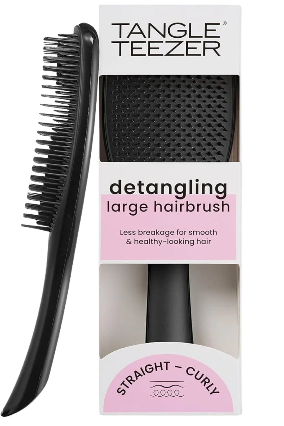 The Large Wet Detangler - Black