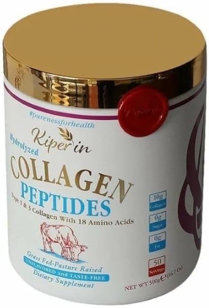 Kiperin Collagen Toz Kolajen Peptitleri İçeren Diyet Takviyesi 500 gr