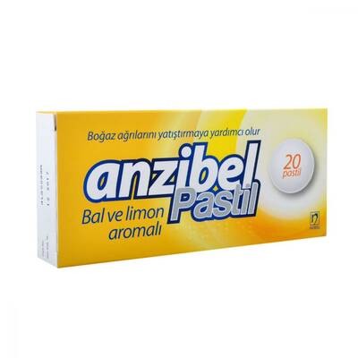 Anzibel Bal Limon 20 Pastil