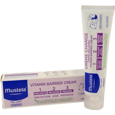 Mustela Vitamin Barrier 1.2.3 Pişik Kremi 100 ml