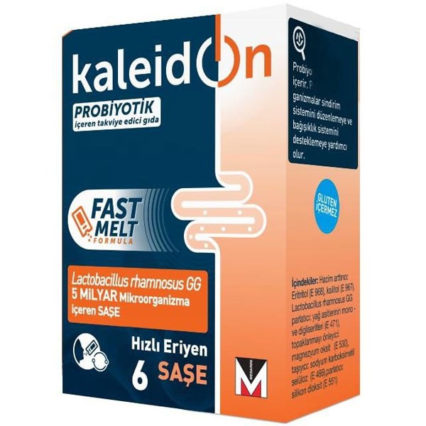 Kaleidon Probiyotik Fast Melt Formula 6 Saşe