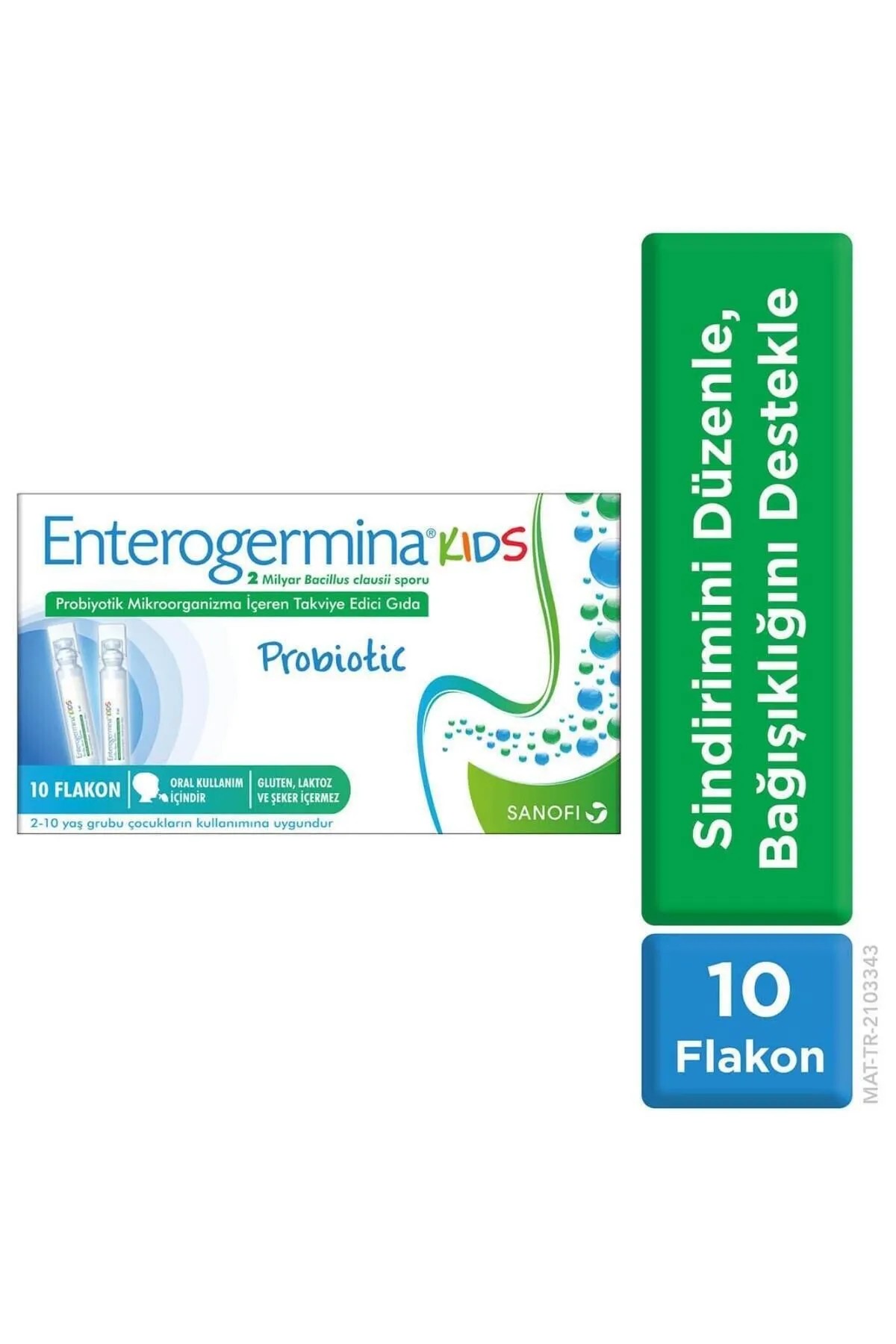 Enterogermina Kids 5 ml x 10 Flakon - Eski Ambalaj