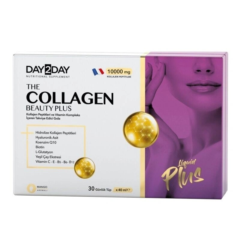 Day2Day The Collagen Beauty Plus Takviye Edici Gıda 40 ml x 30 Adet  (Solüsyon)