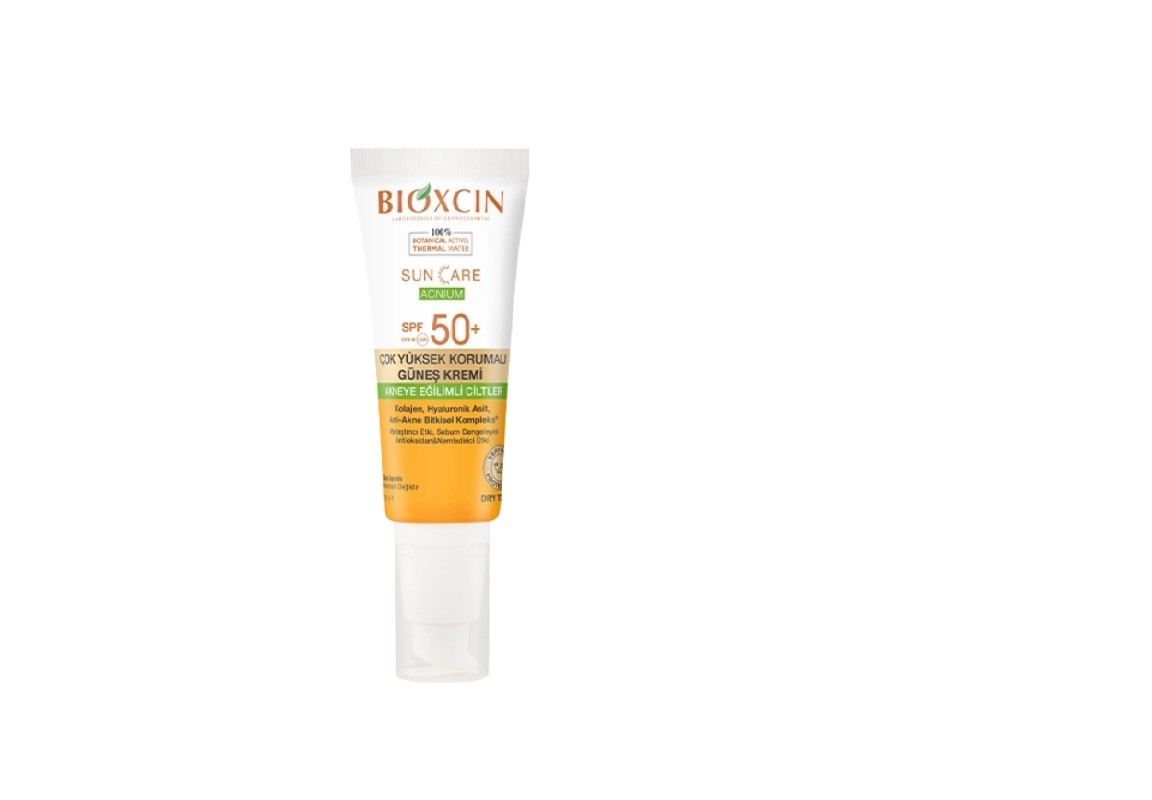 Bioxcin Sun Care Acnium Krem SPF50 50 ml(Kırışıklıkların oluşumunu önlemeye yardımcı)