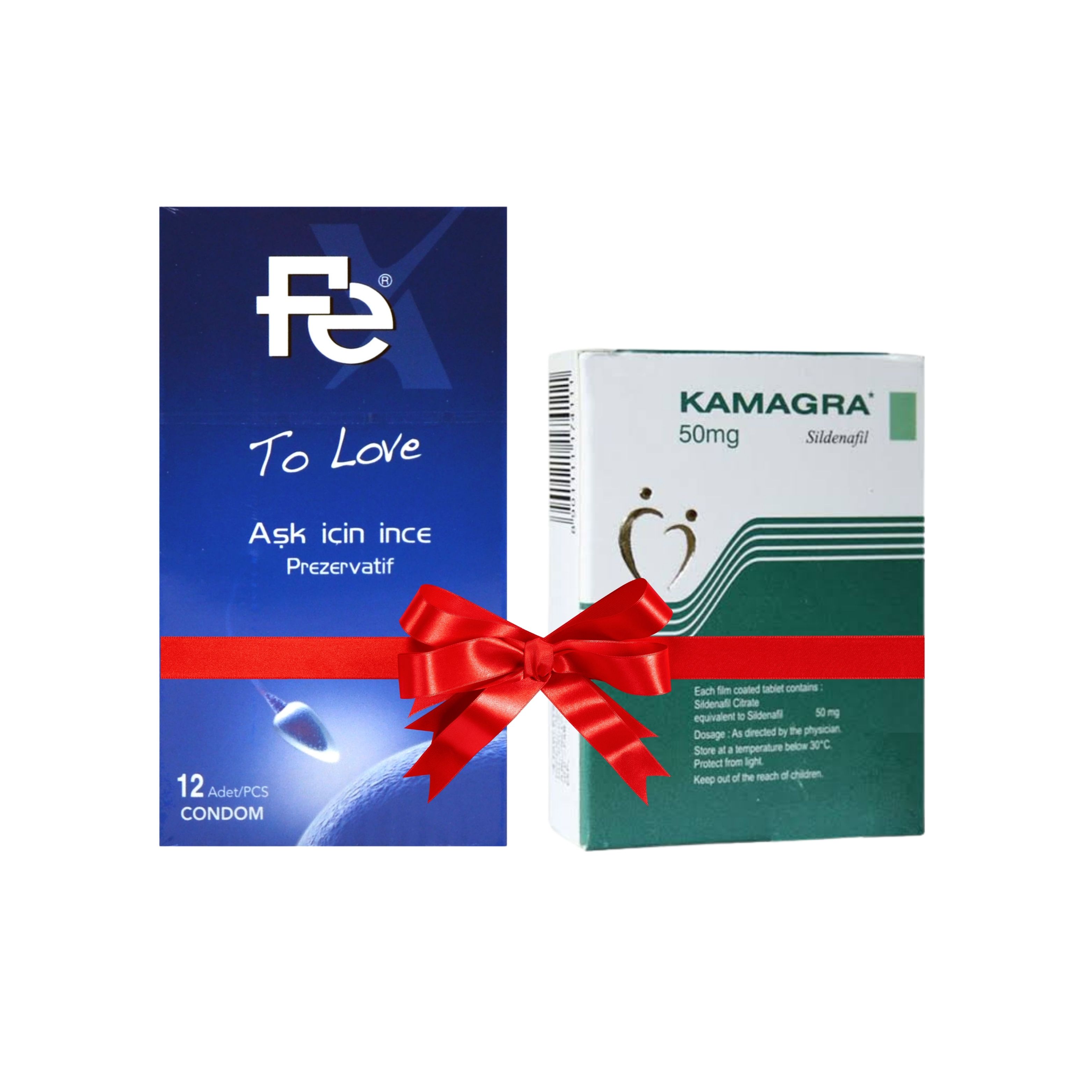 KamagraJel: 100mg 7 Oral Jelly + FE TO LOVE Prezervatif 12'lİ