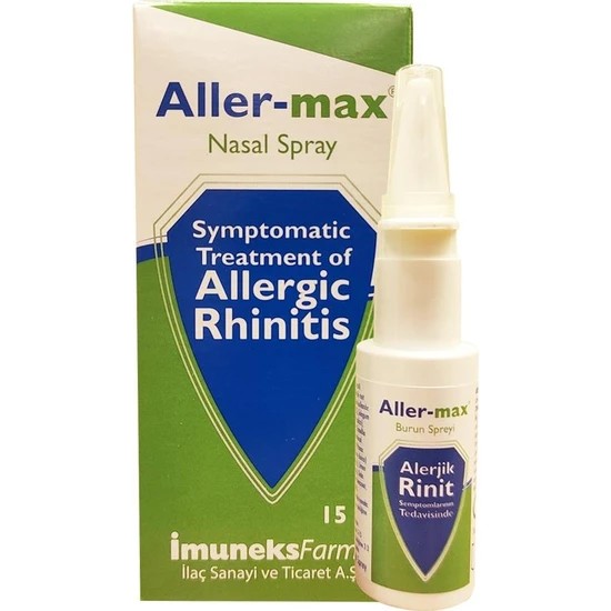 Aller-Max Burun Spreyi 15Ml Tüp