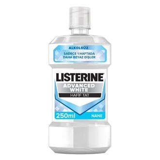 Listerine Advanced White Hafif Tat Çalkalama Suyu 250 ml