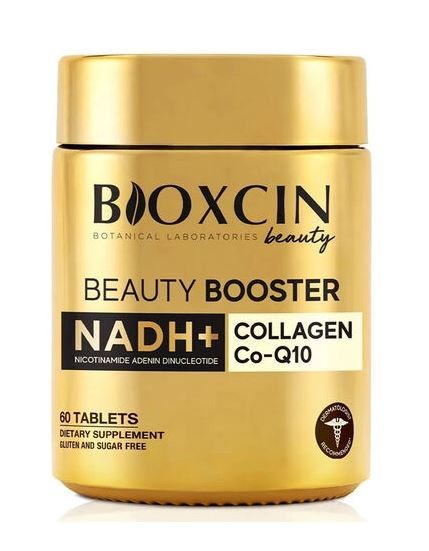 Bioxcin Beauty Booster Kolajen NADH+ Co-Q10 60 Tablet (Cilt yenilenmesine yardımcı olur)