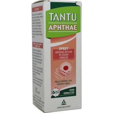 Tantu Aphthae Sprey 20 ml( Ağızdaki Aftlar için birebir)