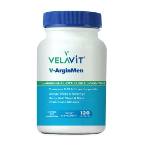 Velavit V-ArginMen 120 Kapsül