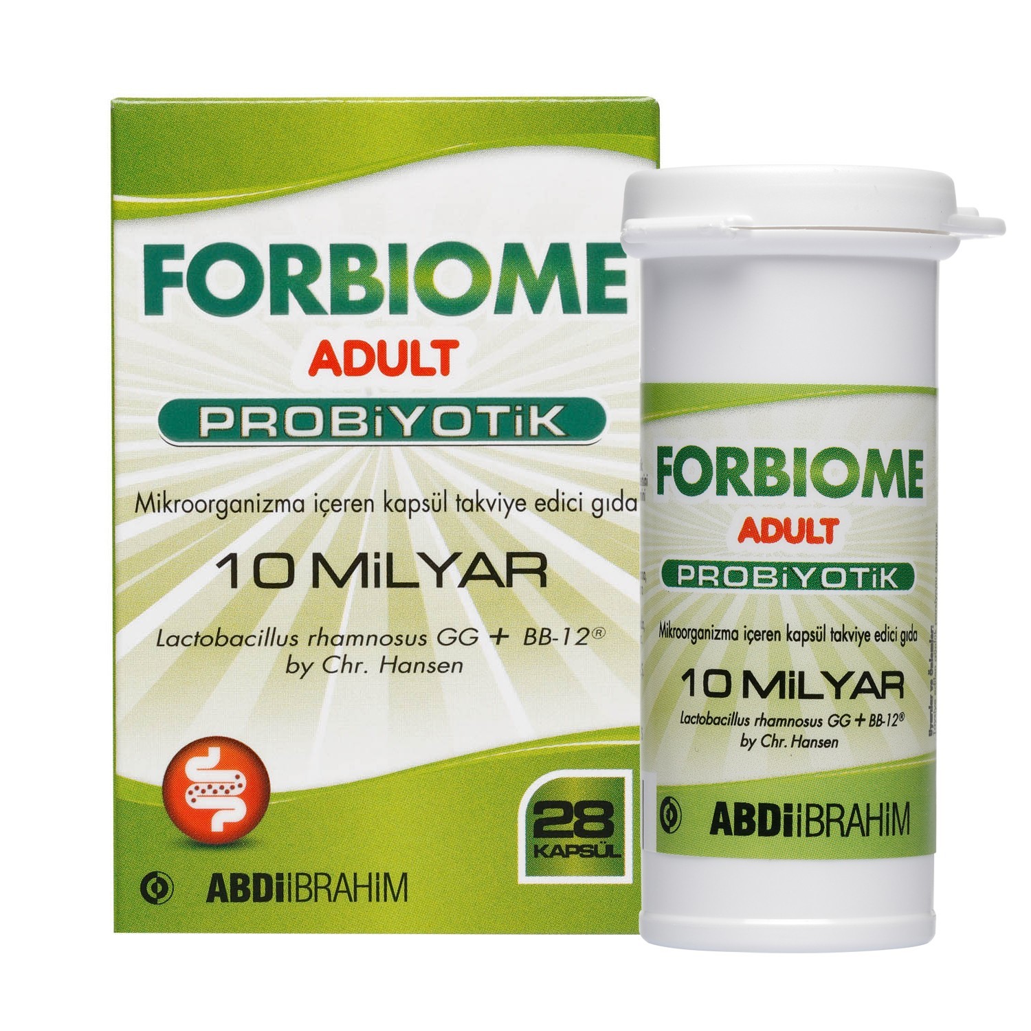 Forbiome Adult Probiyotik Takviye Edici Gıda 28 Kapsül