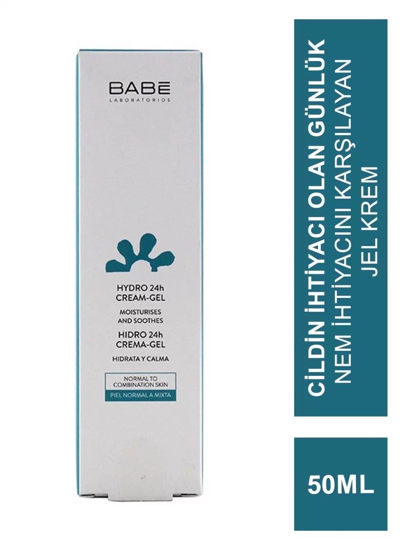 Babe Hydro 24H Cream-Gel 50 ml(Nemlendirici Su Bazlı Jel Krem)