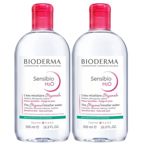 Bioderma Sensibio H2O İkili Set 500 ml + 500 ml