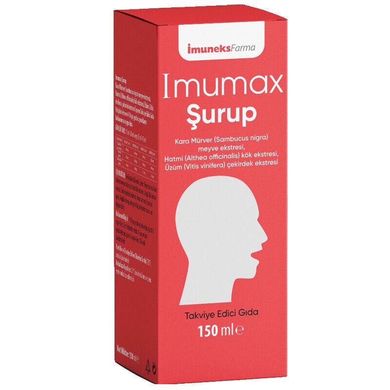 Imuneks Farma İmumax Takviye Edici Gıda Şurup 150 ml