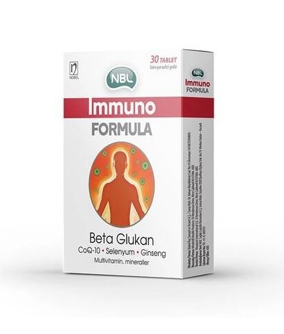 NBL Immuno Formula 30 Tablet (vücut enerjisinin artmasına yardımcı olur)