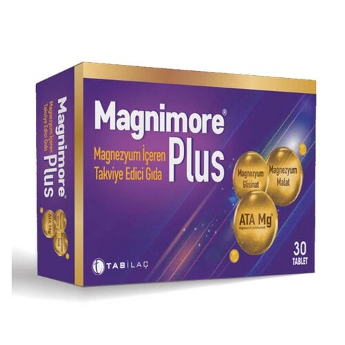 Magnimore Magnezyum Plus 30 Tablet