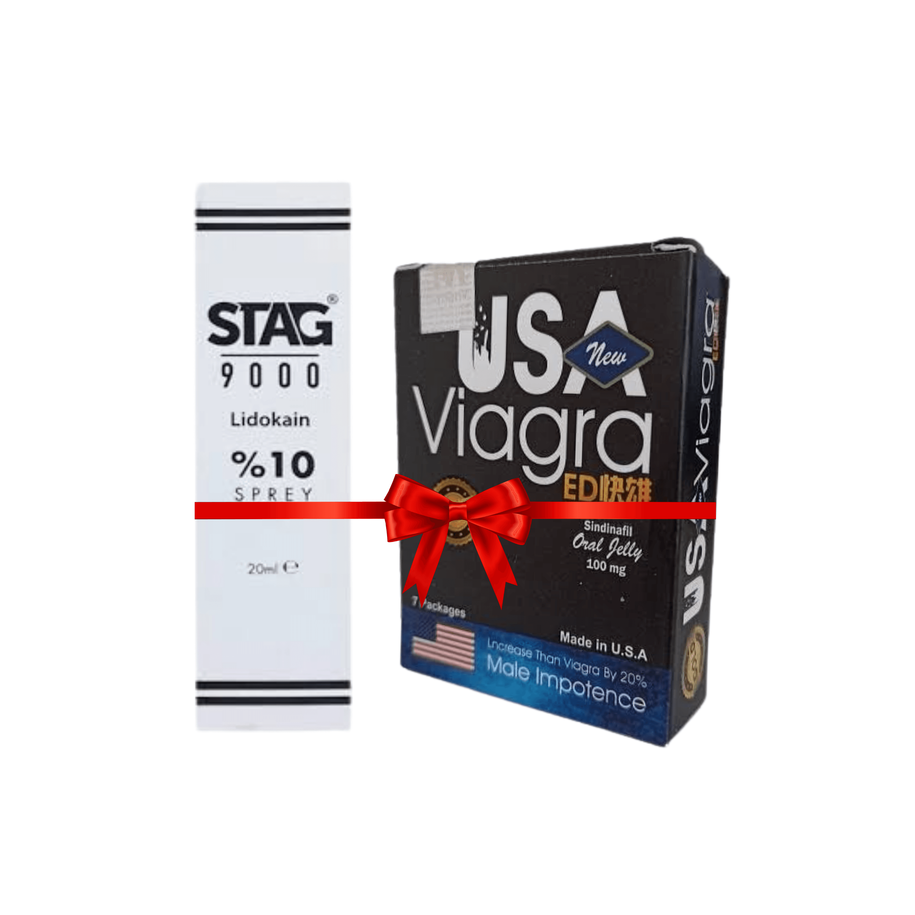 STAG 9000 SPREY 20 ML + Usa 7 Oral Jelly 100 mg